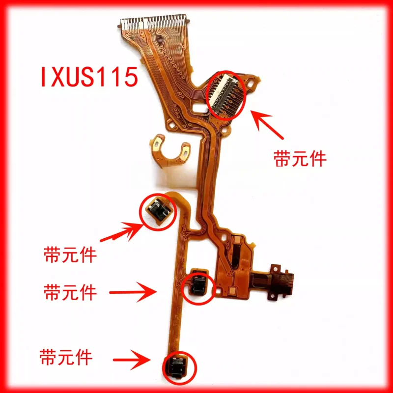

Camera repair accessories for Canon IXUS115, IXUS110, rear cable, lens cable, rear ribbon cable