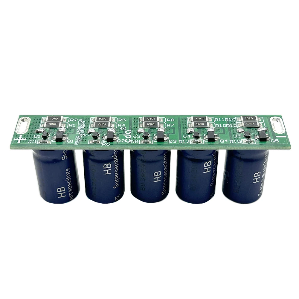 1Set 12.5V5F Automotive Rectifier Module 2.5V25F Farad Capacitor With Balancing Protecting Board Small Module Lifting Power