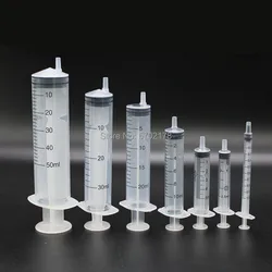 Industrial Plastic Syringe Needleless Syringe Plastic Syringe 1/3/5/10/20/30/50/100/ml