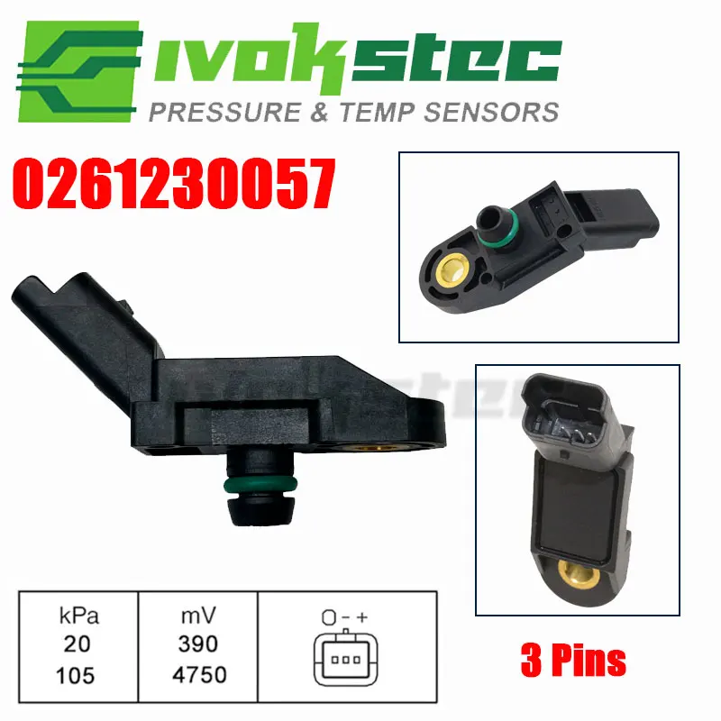 Intake Manifold Absolute Pressure MAP Sensor 96394188 For Citroen Berlingo C5 C8 Xsara Dispatch Xantia Peugeot 1991-2026 1920AN