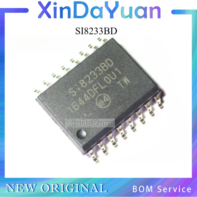 5 pcs  SI8233BB SI8233BD SOP16  Gate Driver Chip