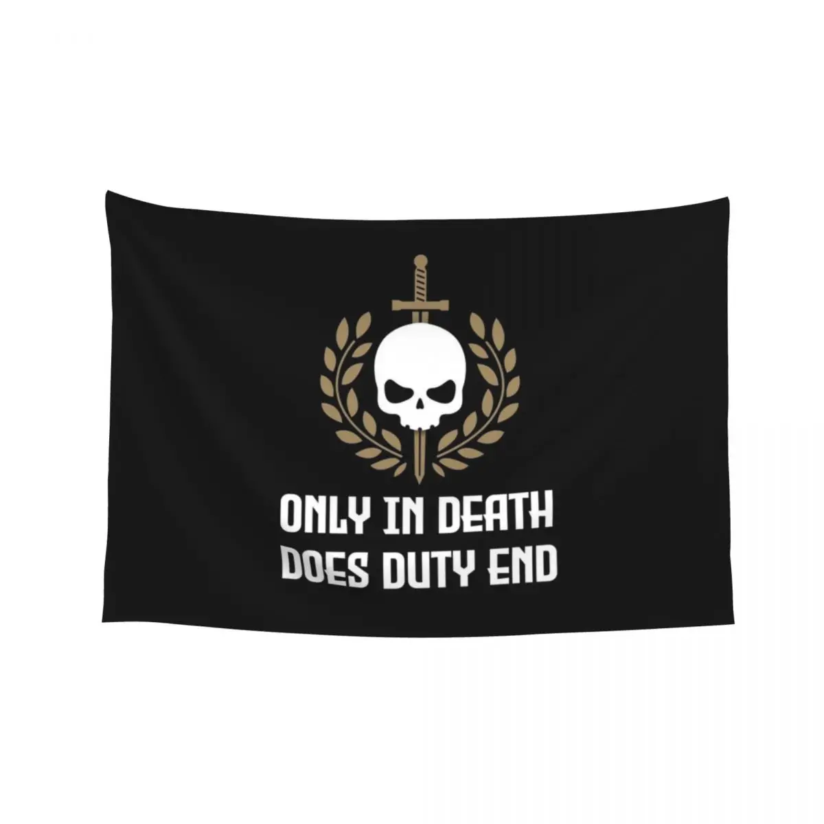 

Only in death does duty end Tapestry Decoration Aesthetic Home Decoration Accessories Wall Coverings Tapestry