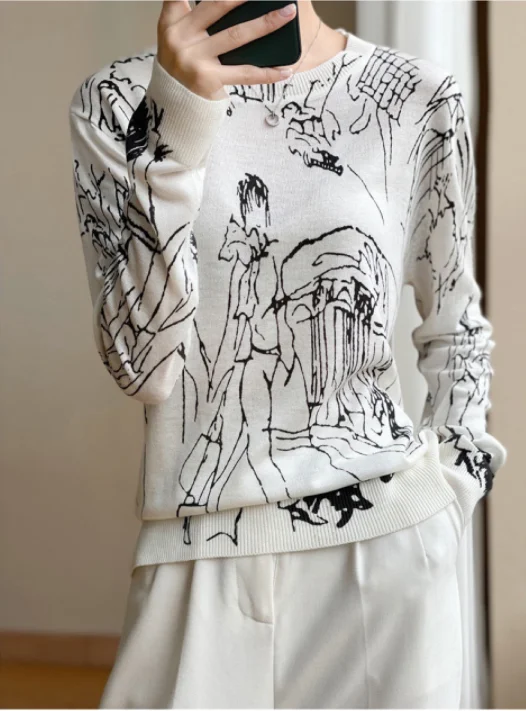 Рисунок 3 - Женская футболка с длинным рукавом