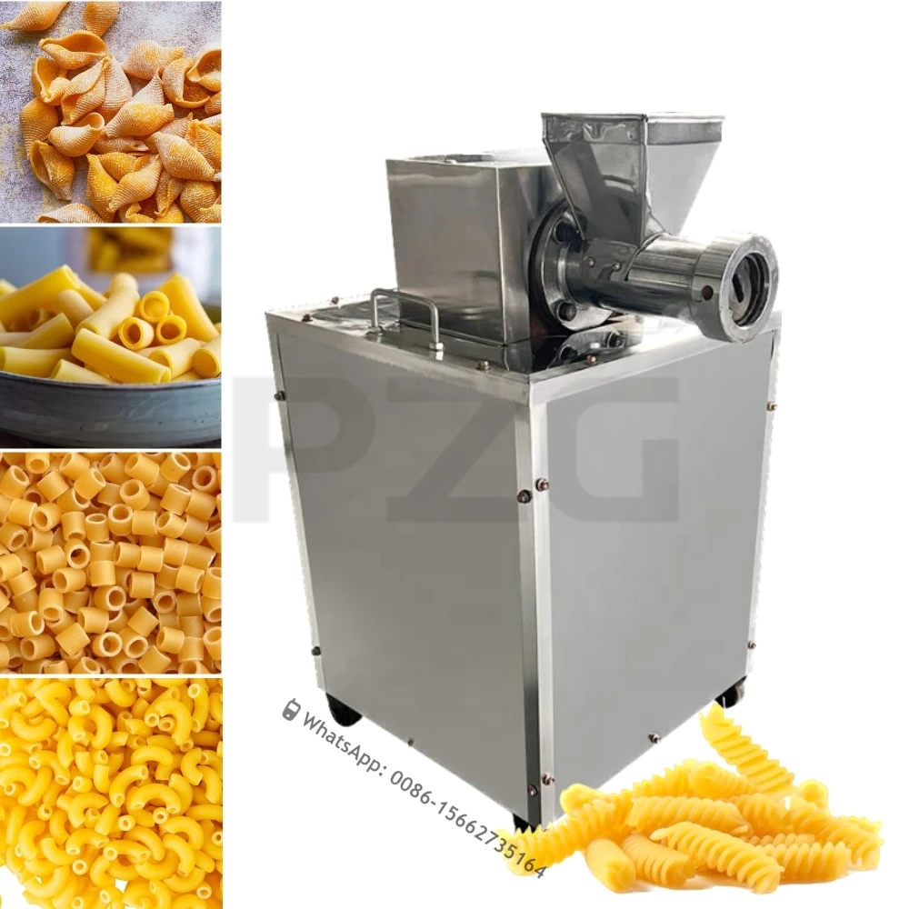 

Electric Italian Macaroni Spaghetti Pasta Making Machine Maker Conchiglie Bucatini Tagliatelle Ditalini Pasta Extruding Machine