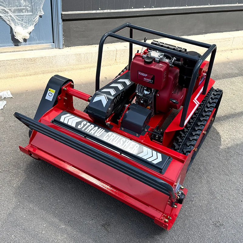 맞춤형 플레일 원격 제어 예초기, 릴 제초기, 무선 예초 로봇, EPA CE 인증, 유로 5 배출 기준