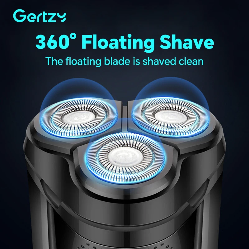Men Shaver – 3 Floating Blades, USB-C Fast Charge, Perfect Travel and Gift Choice, enhancing your daily shaving experience, perf image 3