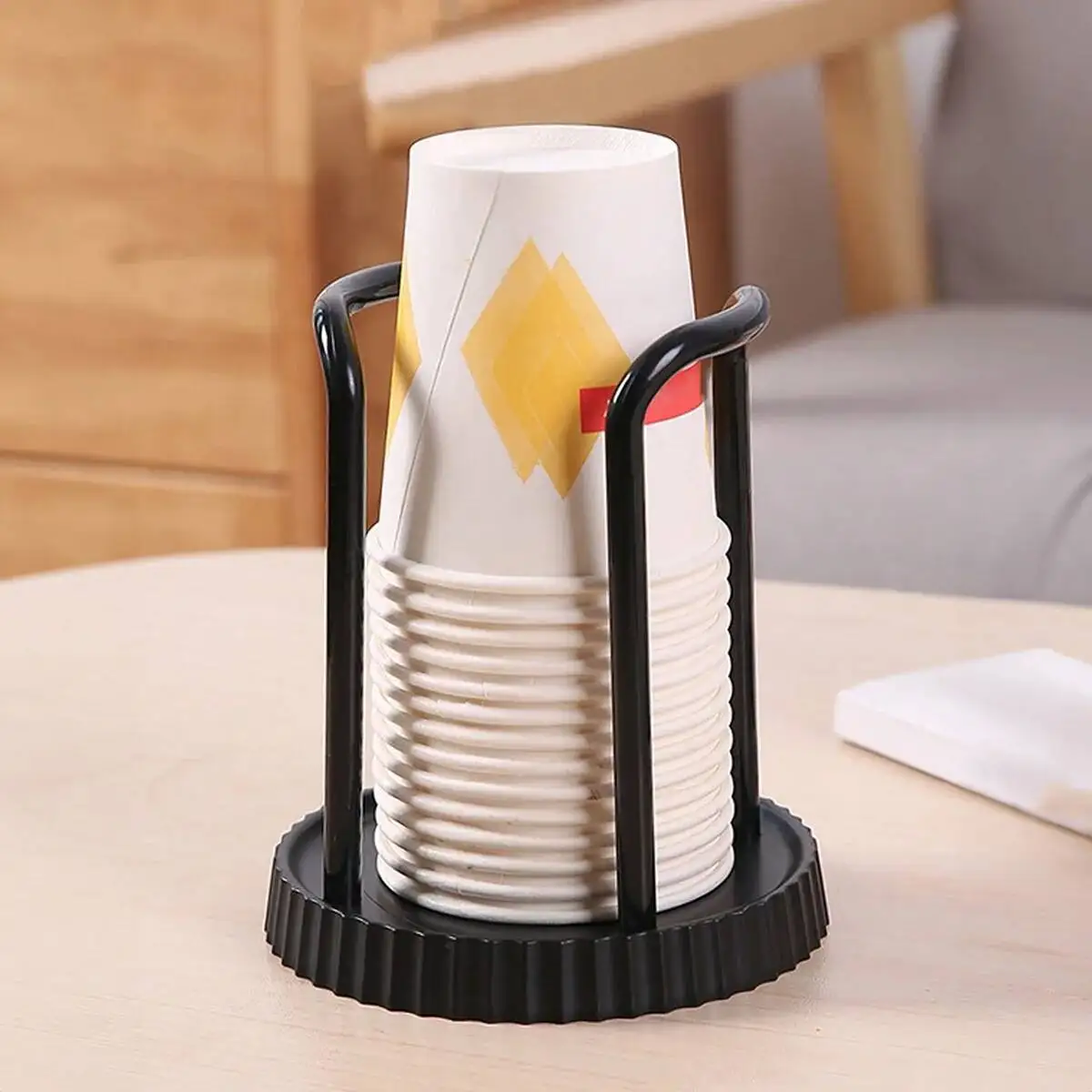 

Simple Paper Holder, Disposable Multifunctional Coffee And Milk Tea Storage Rack, Cup Extractor