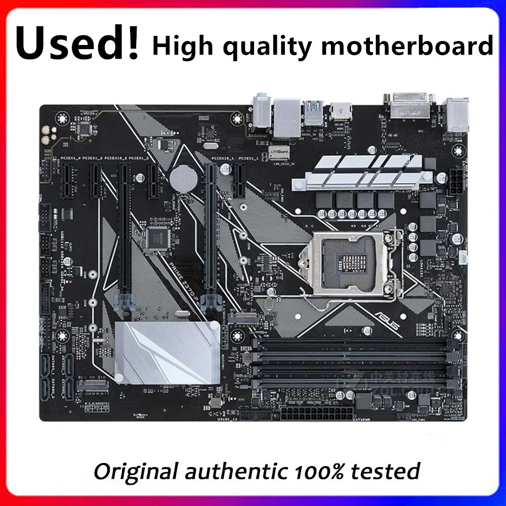 For Asus PRIME Z370-P Z370P Original Used Desktop Intel Z370 Z370M DDR4 Motherboard LGA 1151 i7/i5/i3 USB3.0 SATA3