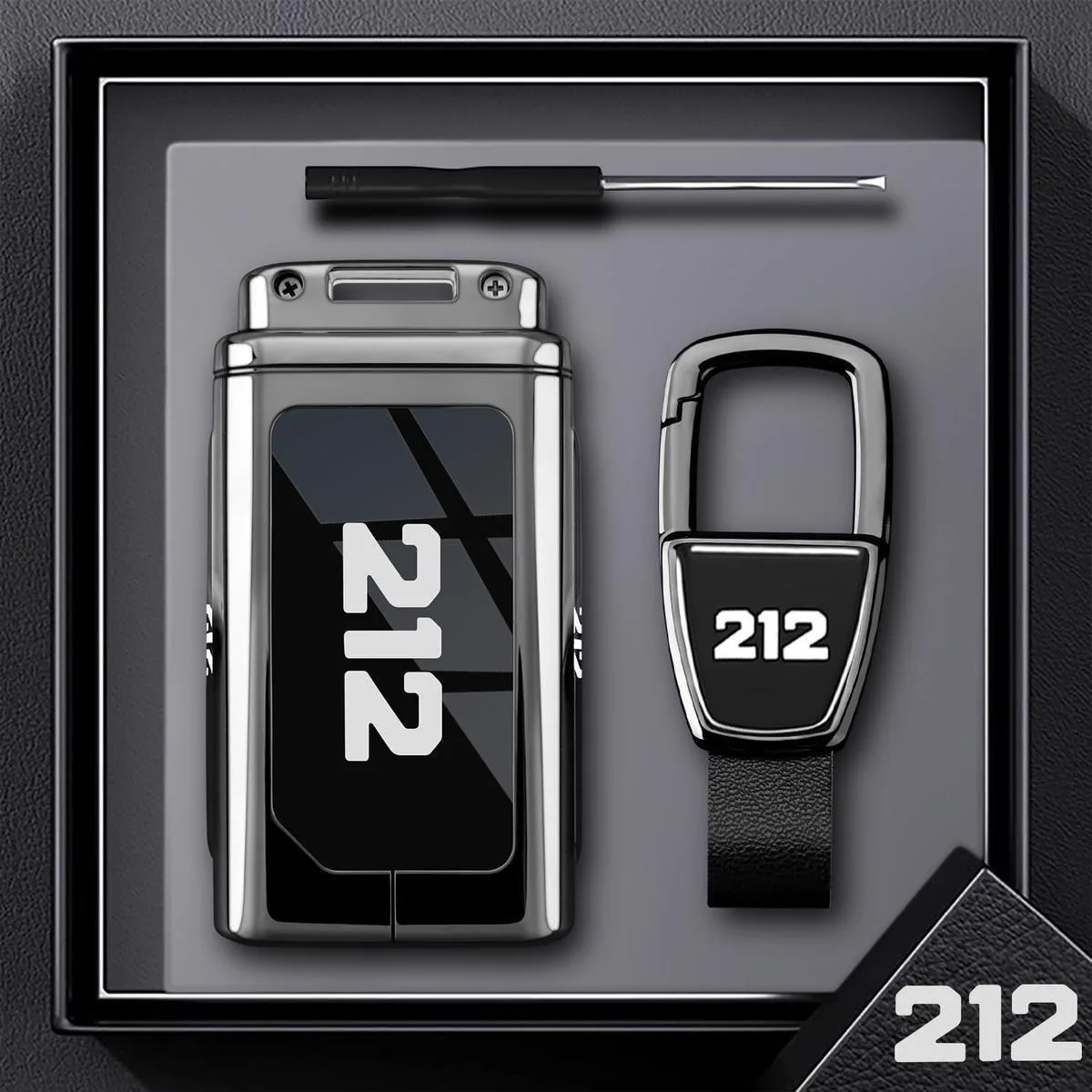 Funda de Aleación de Zinc para Llave de Coche BAIC Baw Beijing 212 T01 2024 2025 2026, Carcasa Protectora para Llavero, Accesorios para Coche