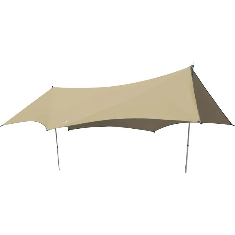 

Outdoor camping monster canopy with aluminum rod thickened sun protection rain and heat insulation