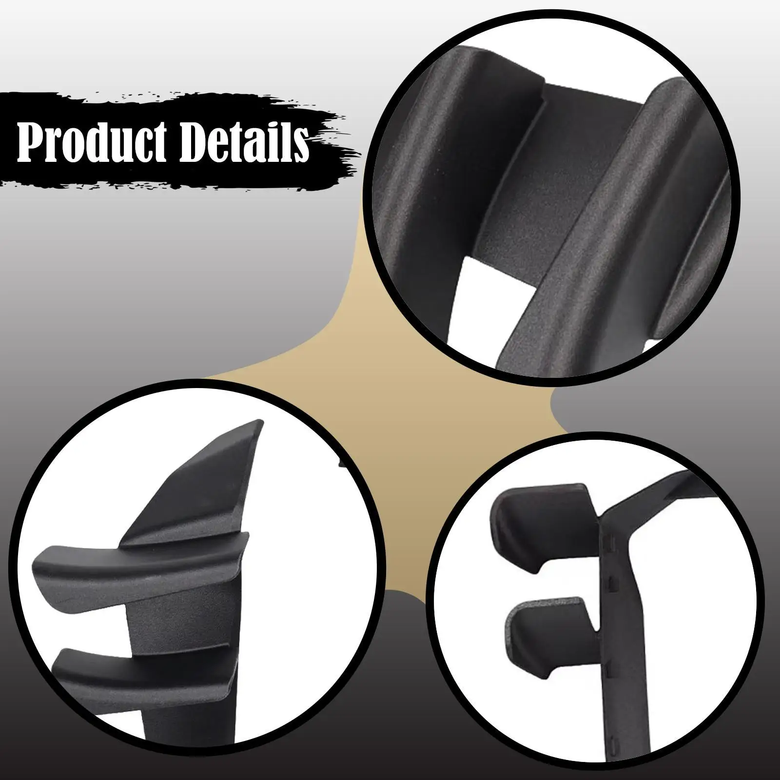 

Motorcycle Air Deflectors Fairing Spoiler Side Wing Windshield Durable Accessories for Yamaha MT 09 MT09 SP 2024 2025