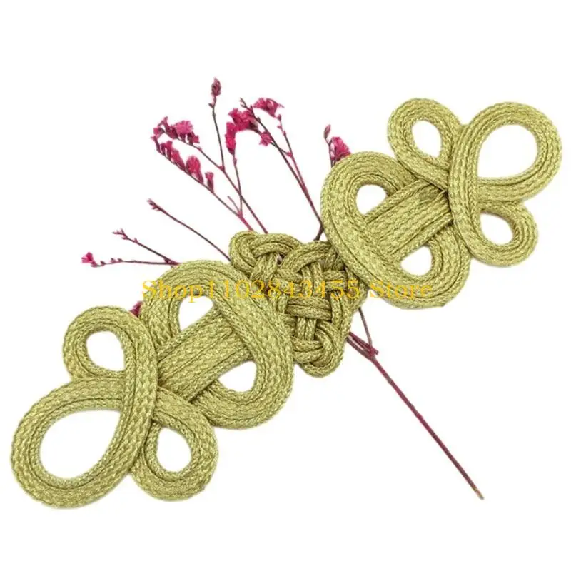 Botones rana 49MC para coser sujetadores, botones cierre Cheongsam chino para traje