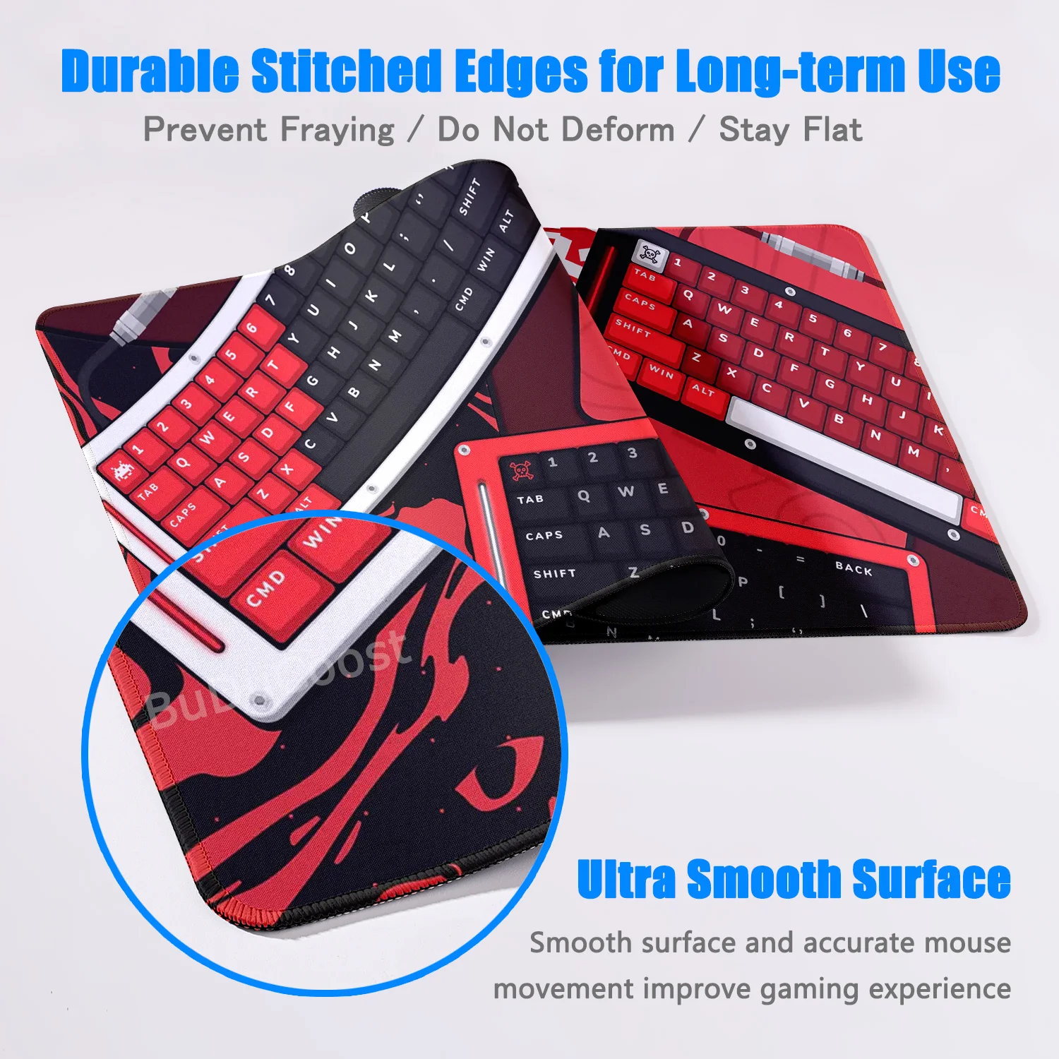 90x40cm Computer Natural Rubber Mouse Pad Switch Japan Deskmats Kawaii Sushi Gamer Keyboard Mousepad Office Non-slip Accessories