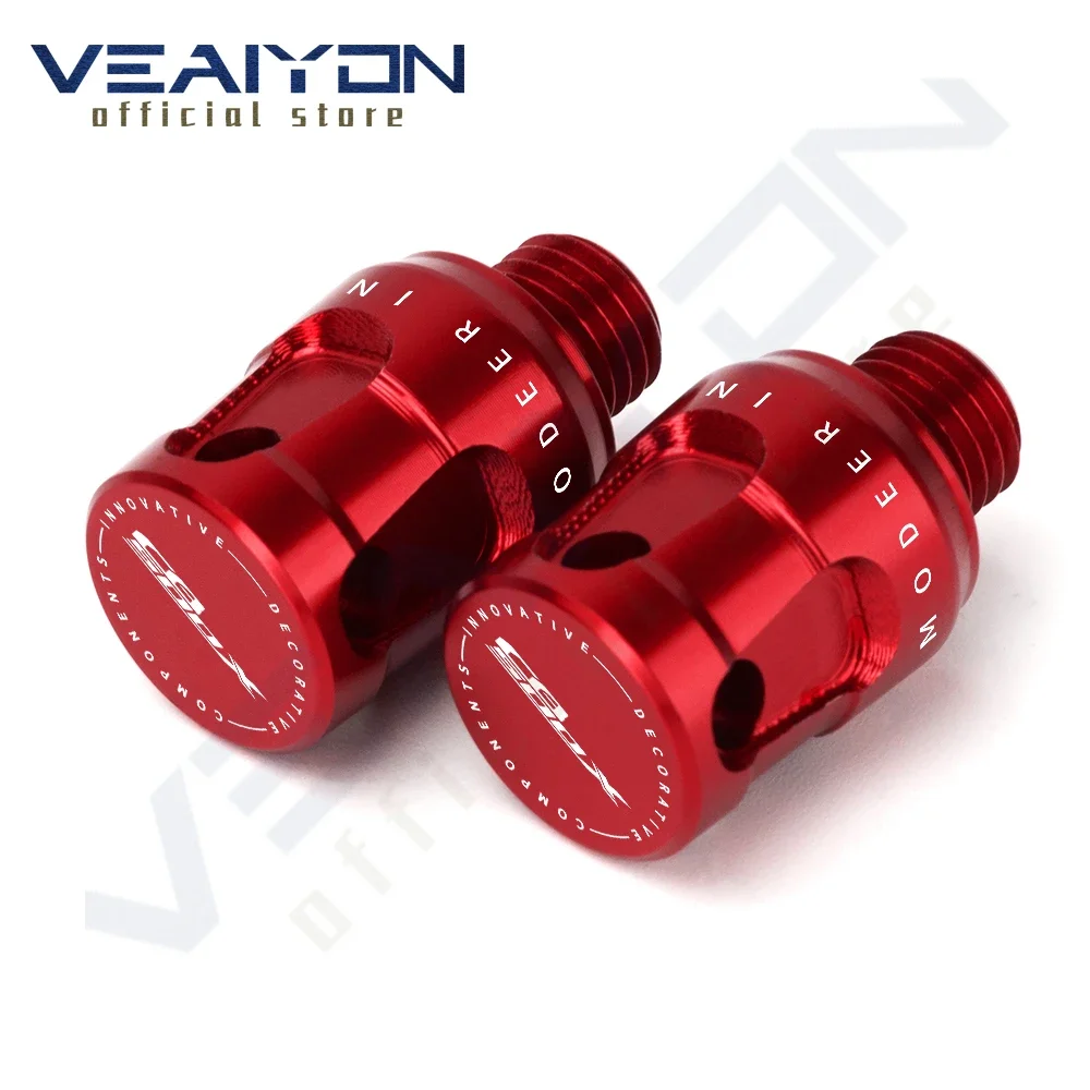 

For CB500X CB 500X CB500 X cb 500 x Motorcycle Accessories CNC Aluminum Mirror Hole Plugs Screws Bolt M10*1.25 universal