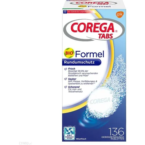 Corega Tabs Denture Teeth Cleaner 136 Tablet