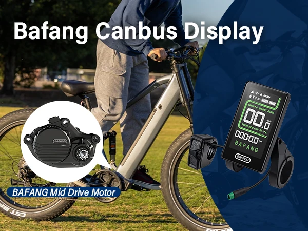 Bafang E-Bike Display 3,5 Zoll DPC020 CAN Display mit USB-Anschluss 5PIN Stecker für E-Bike Mittelmotor M620 M600 M560 M510 M420 – Detail 1