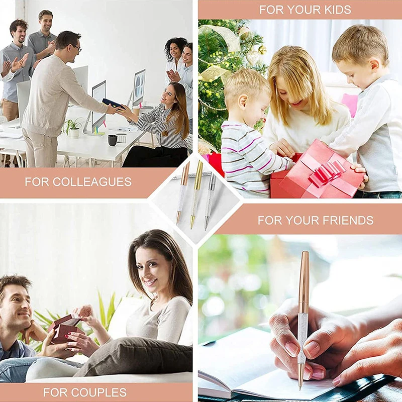 Penna roller da 12 pezzi penne a sfera con inchiostro nero cancelleria e forniture per ufficio