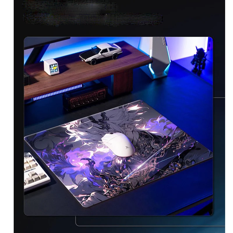 لوحة الماوس Esports شخصيات اللعبة لوحة الماوس الزجاجية دون قفل الحواف لوحة الماوس الكمبيوتر ماوس حصيرة الكمبيوتر المحمول Deskmat الكمبيوتر