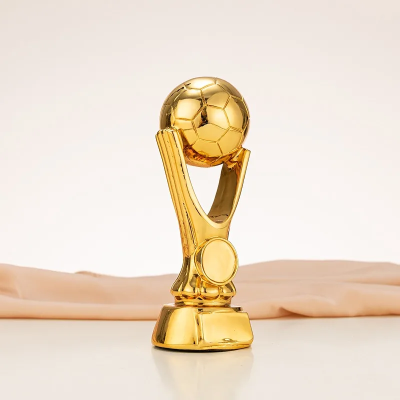 

Football Golden Globe Trophy Outstanding Player MVP Gold Silver Copper Resin Trophy, School Enterprise Competition Winner.