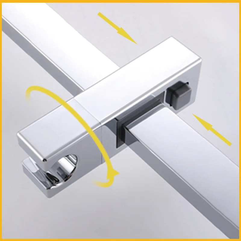 Lifting Verstelbare Rvs Douche Slider Staaf Abs Handdouche Met Stand Pvc Slang Badkamer Accessoires Set