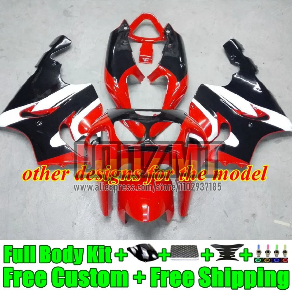 ZX-7R For KAWASAKI NINJA ZX750 ZX 7R 7 R 44No.1 black stock ZX7R 1996 1997 1998 1999 2000 2001 2002 2003 ZX-750 96 03 Fairing