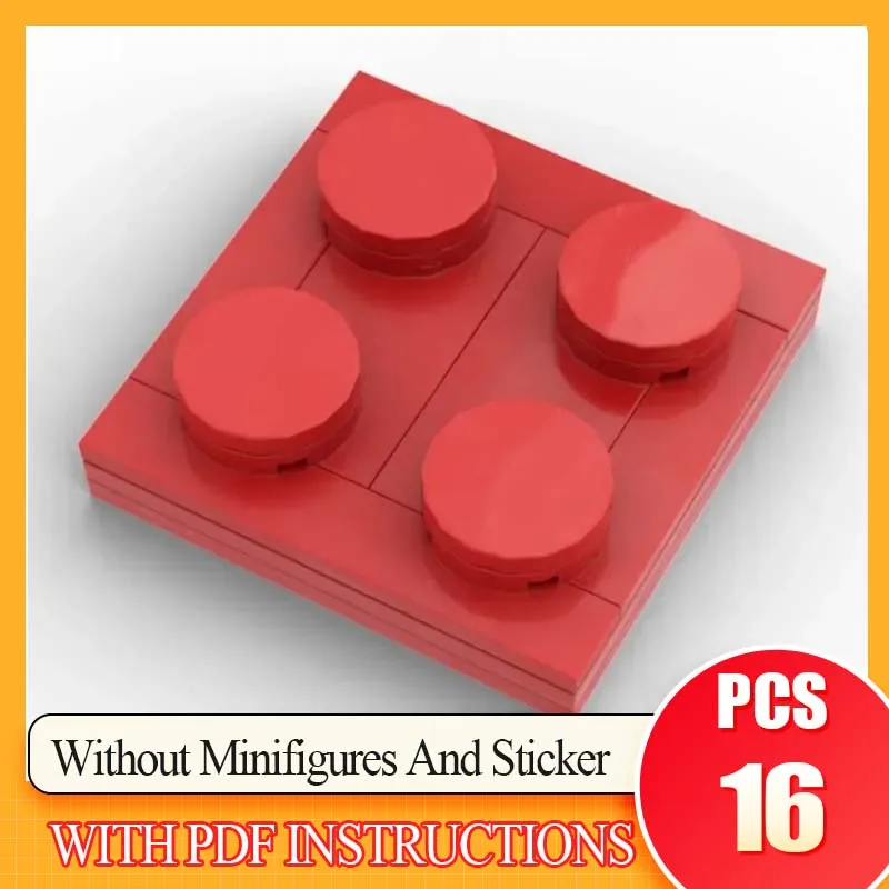 

New Creative Building Block MOC Blocks Broken 2x2 Bricks for Creative Construction and Educational Toys