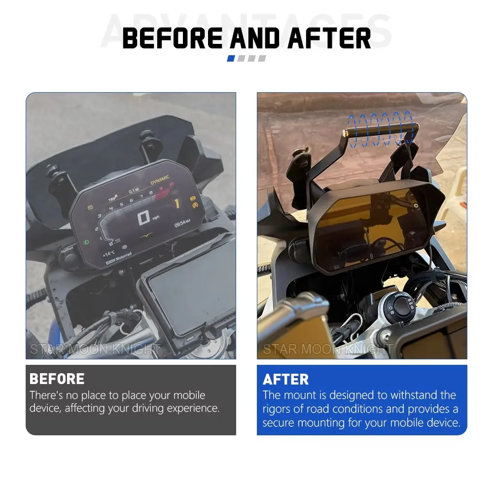 Motorcycle Accessories For BMW F850GS GS850 F 850 GS (2018-2019) Navigation Bracket Stand Holder Phone Mobile GPS Plate Support