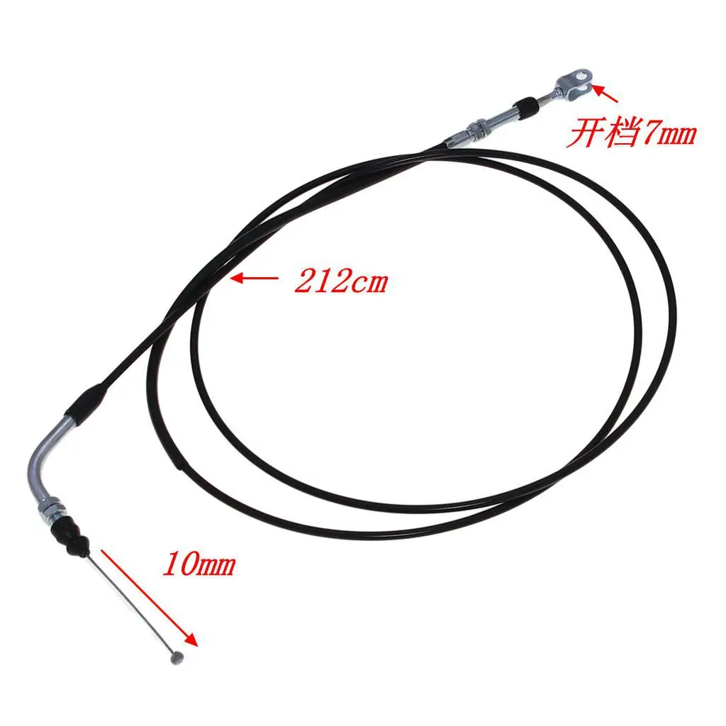 USERX Universal Motorcycle Throttle Cable for 212cm New kart sport version throttle cable Total length 212cm