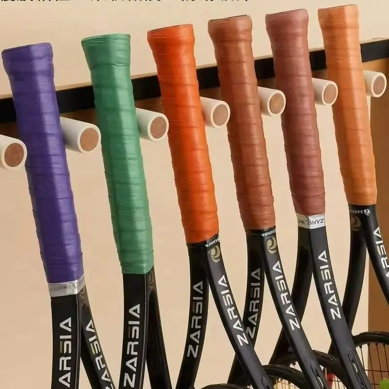 10/50/100Pcs ZARSIA Anti-slipTennis Overgrips Tacky Badminton Racket Grips Tennis Racket Sweatbands Absorbed Wraps Vintage Color