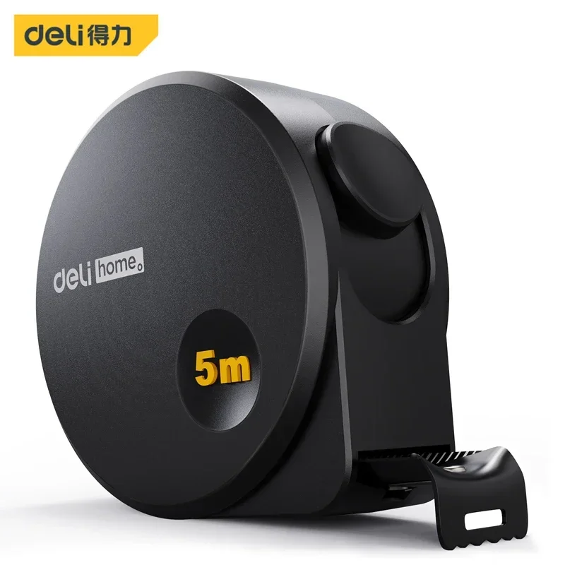 Deli-high Carcon Aço Digital Tape Measure Multifuncional Household Hand Measuring Tools Réguas de Medição Retrátil 3m 5m