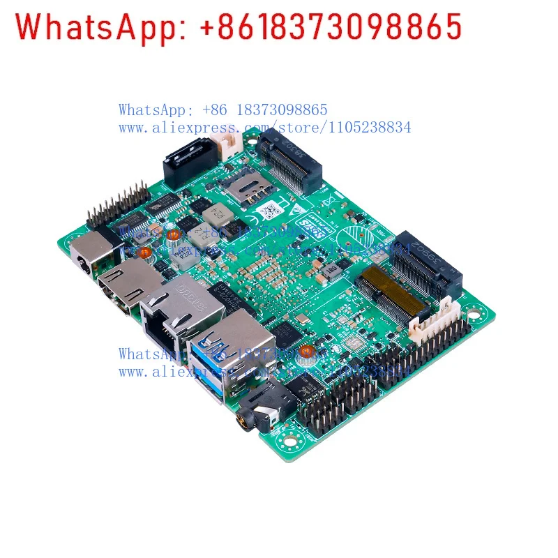 N100 N305 메인보드 Alder Lake-N DDR5 2 * Com LVDS Linux X86 POE 100x72mm 임베디드 PC 미니 메인보드 16GB RAM n150 썸네일 2