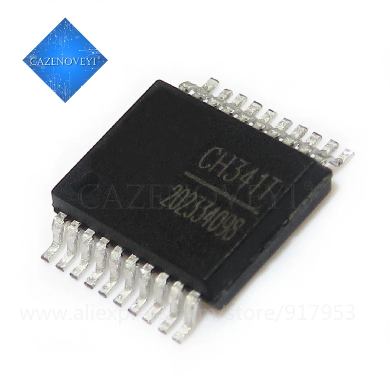 

5pcs/lot CH341T CH341 SSOP-20 In Stock