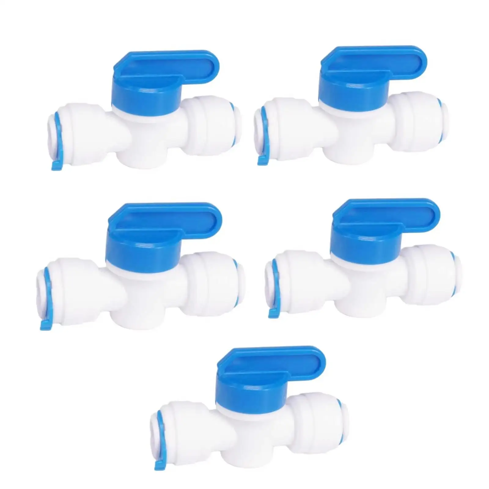 

5 шт. подходит для трубки O/D 1/4 "3/8" Pushfit равный/уменьшение шарового клапана фитинг для аквариума обратный осмос RO диспенсер для воды