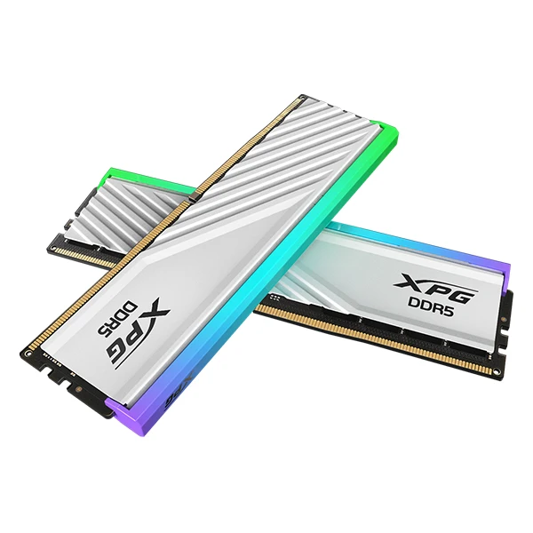 ADATA XPG DDR5 32GB PC5-48000 CL30 LANCER BLADE RGB Package Memory White (16Gx 2/6000MHz) Coat