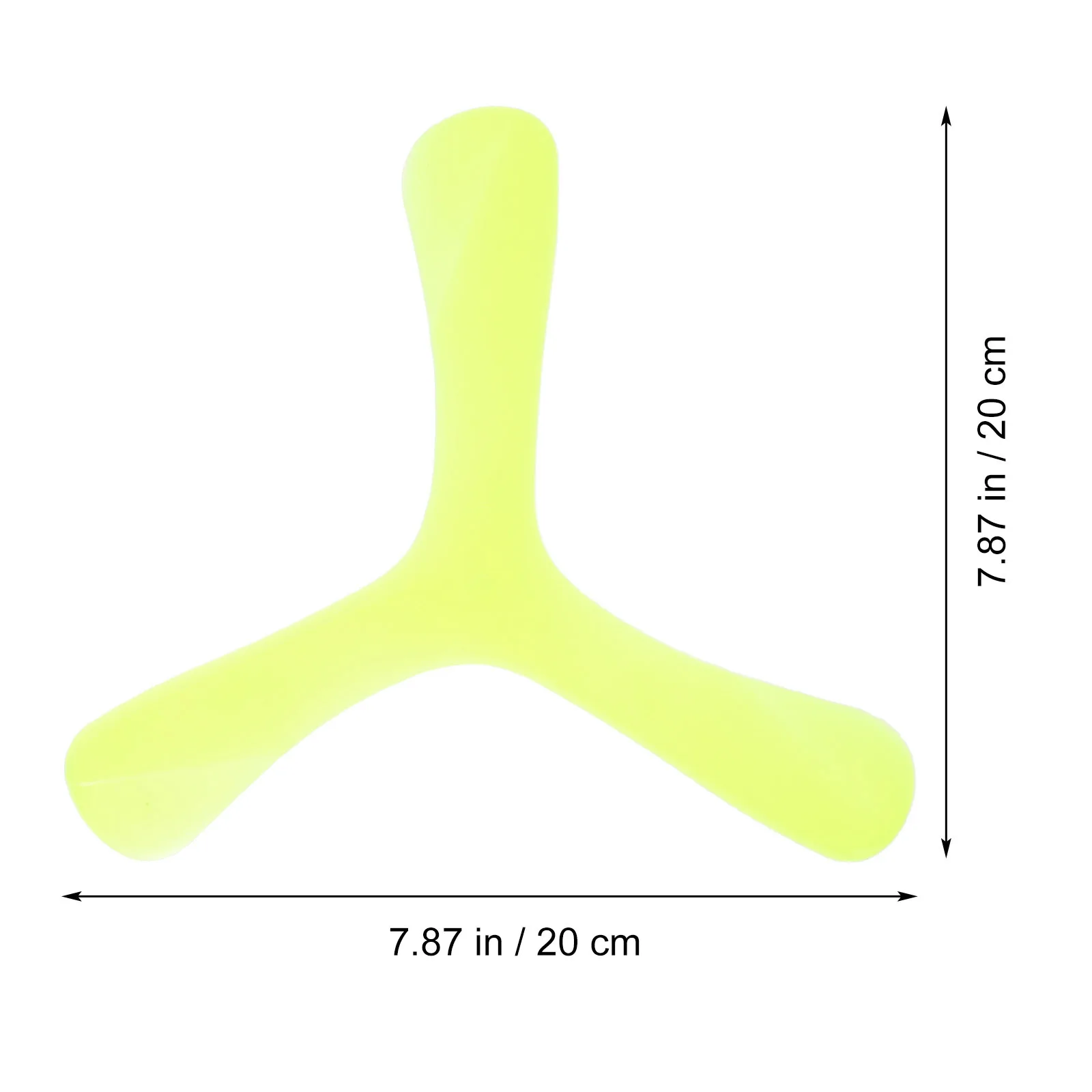 4 stuks lichtgevende boemerangs kinderen vliegen interactief speelgoed buitensporten ABS materiaal felle kleuren familieplezier