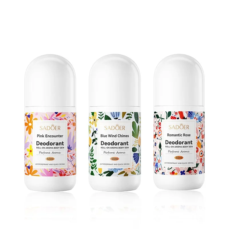 Sadoer Roll-On Oksel Lichaamsgeur Eliminator Anti-Transpirant Lichaam Zweten Onderarm Deodorant Geur Deodorant Voor Vrouwen