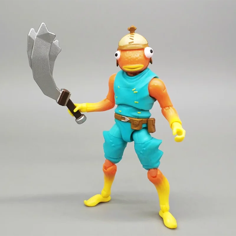 مقياس 1:18 V11-18 سمكة ملونة 3.75 بوصة لعبة هدية متحركة مجموعة كلاسيكية #1