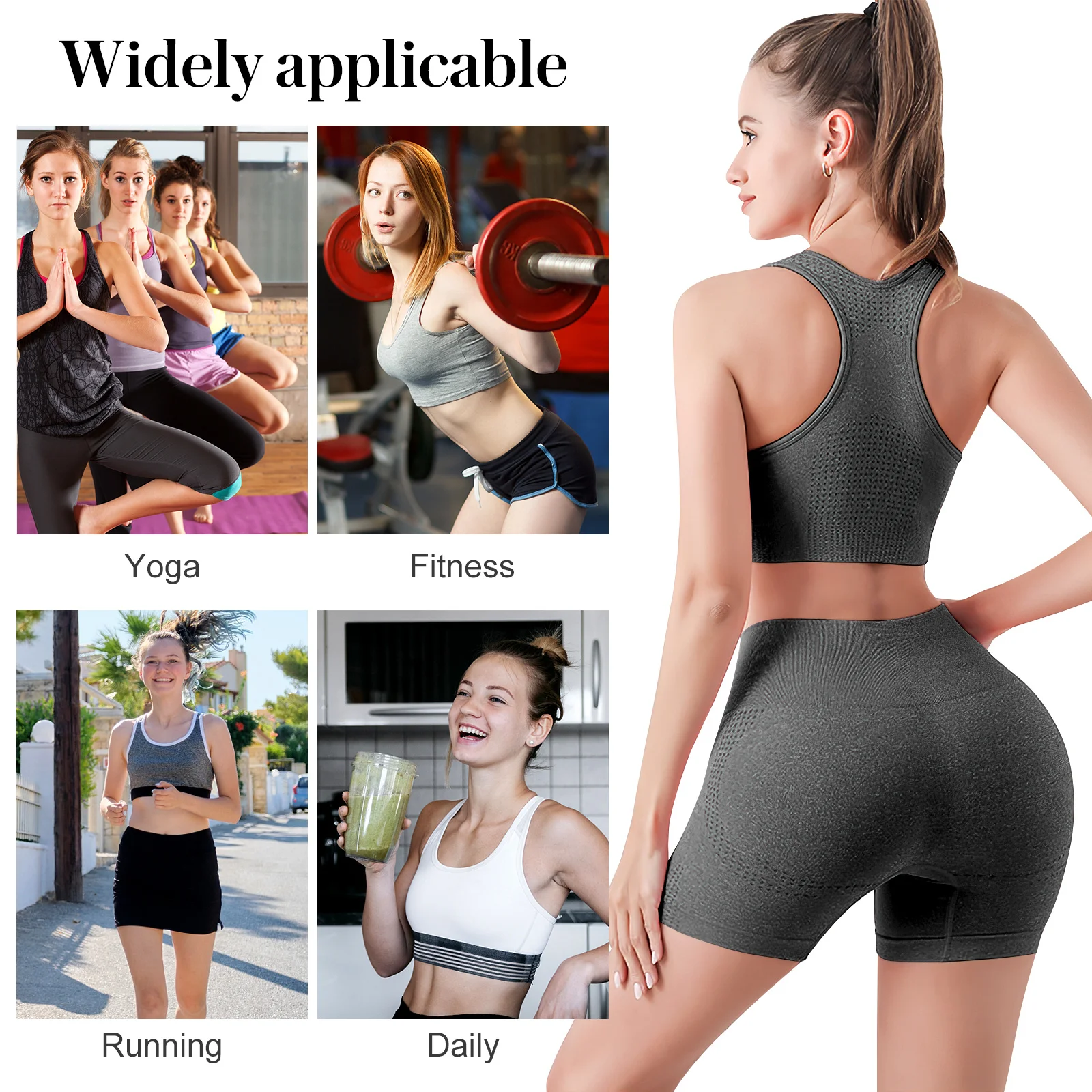 

1Set Breathable Form-Fitting Women's Yoga Outfit Workout Clothes Gym Set Yoga Clothes Workout Outfits