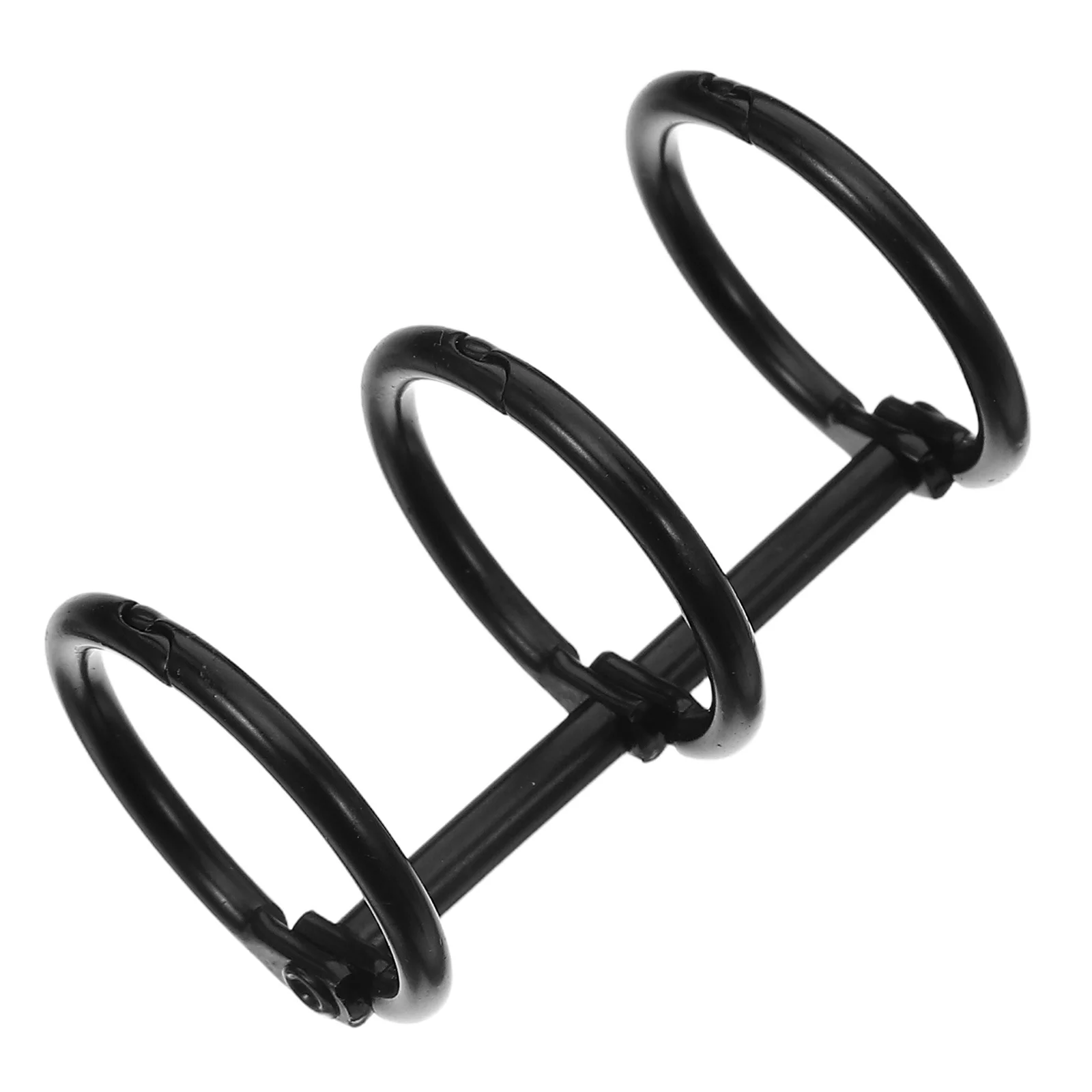 20 قطعة حلقات الموثق المعدنية القابلة للفتح مطلية بالنيكل 3 حلقات مقاطع لأجهزة الكمبيوتر المحمولة أوراق فضفاضة التقويم ملزمة حامل البطاقة التعليمية