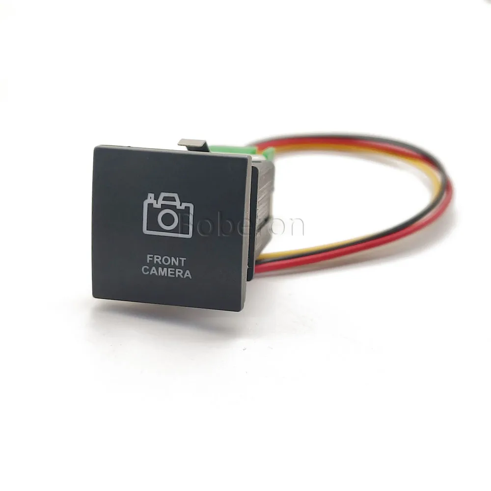 Samochodowy czerwony pasek świetlny LED Czysty włącznik zasilania i wyłącznik kamery Przewodowy przewód do VW Golf 6 Jetta 5 MK5 EOS Scirocco 2006-2012