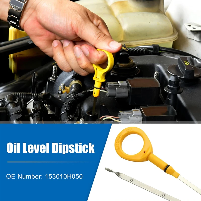 Engine Oil Fluid Level Dipstick Engine Oil Dipstick For Toyota Corolla XRS 2.4L L4 Gas 2009 2010