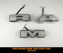 Car Front Grill LED Light Car LED Letters RAM Logo Letters For Dodge RAM 1500 2500 3500 2009-2019