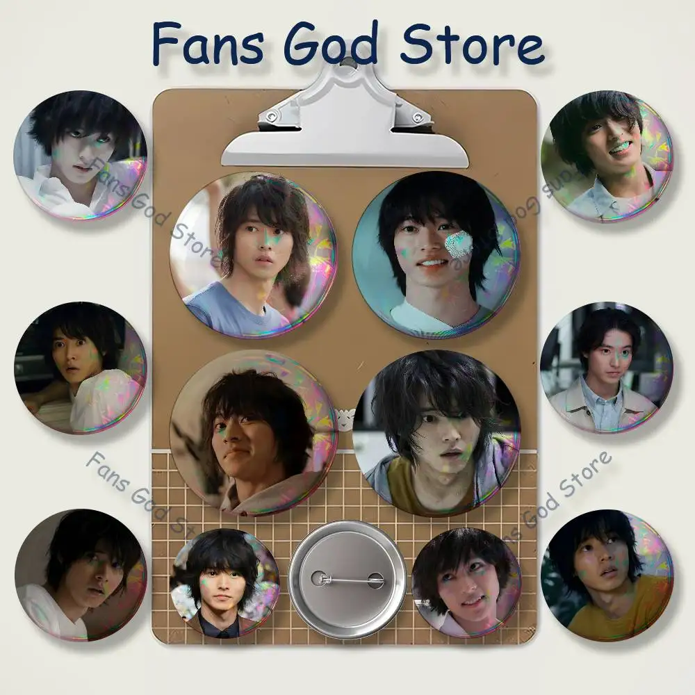 A-Alice B-Borderland Arisu Kento Badges Creative Tinplate Button Pins Brooch Creative Quotes Badge Clothes Backpack Jewelry Gift