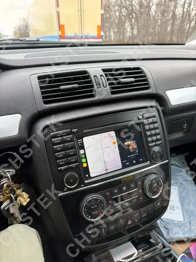 CHSTEK Car Radio Android 13 Carplay For Mercedes Benz W251 R-Class R280 R300 R320 R350 R500 2005-2017 Bluetooth 256G WIFI 4G GPS