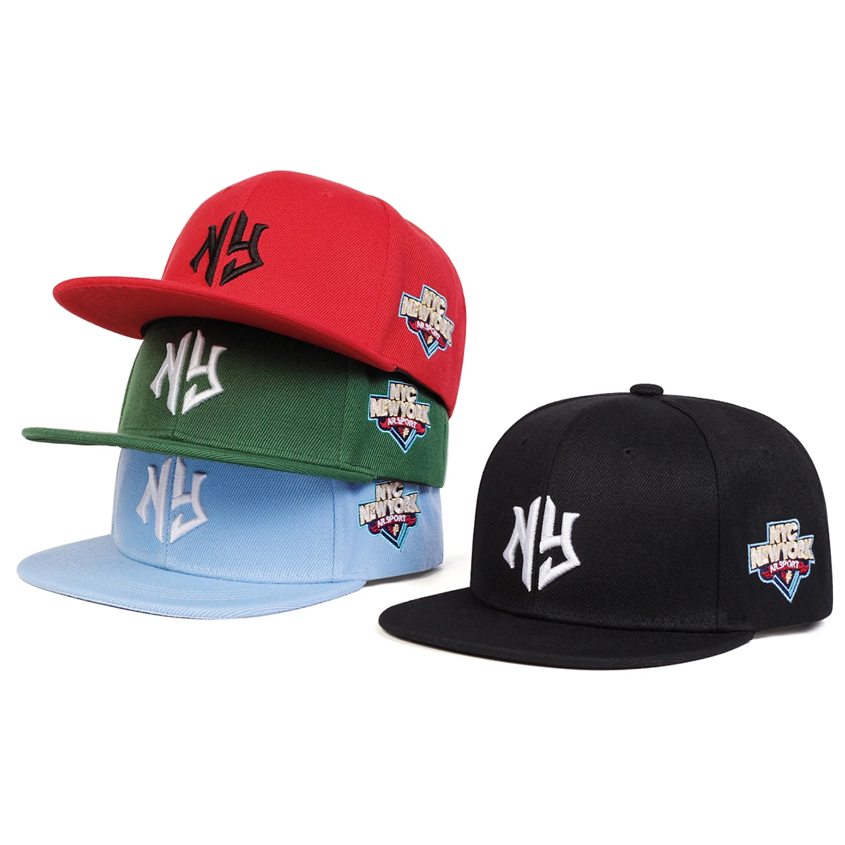 Children NY Side NYC Letter Embroidery Baseball Caps Hip-hop Hats Spring Autumn Outdoor Adjustable Casual Hat Boy Girl Trave