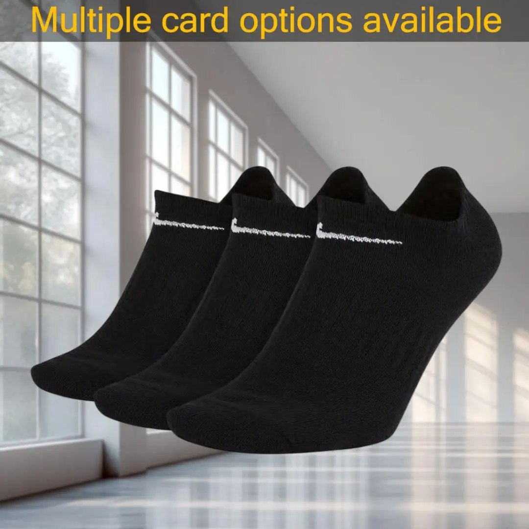 Calcetines hasta la rodilla unisex de Nike, paquete de varios pares, calcetines deportivos largos acolchados, SX7678-010