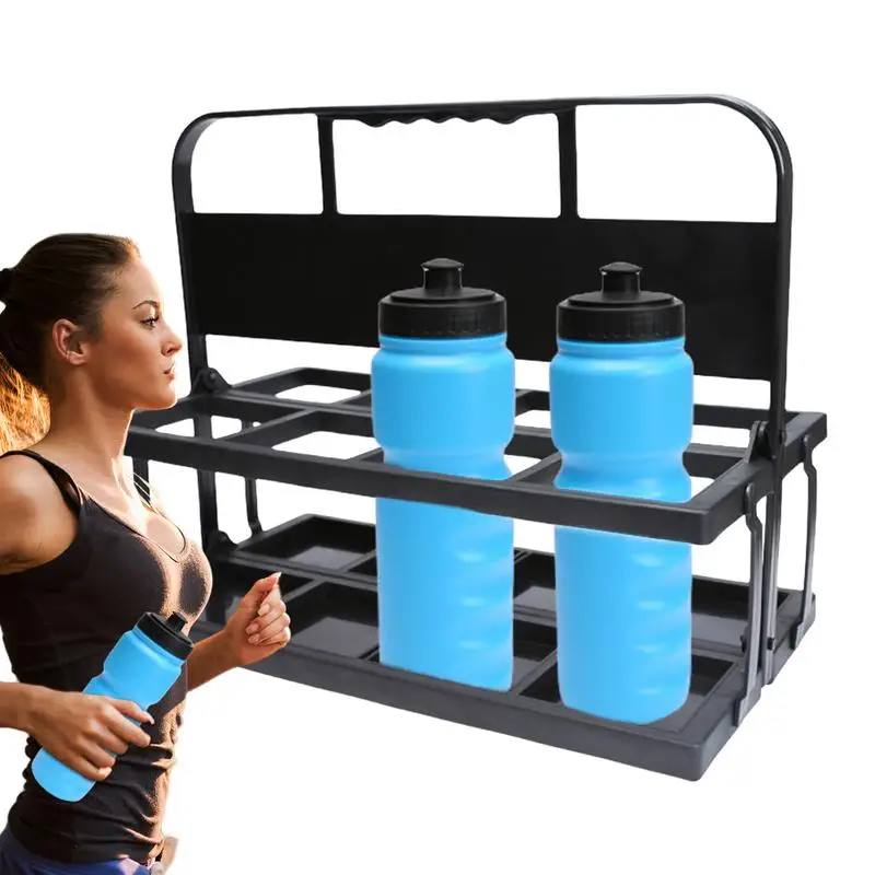 Sports Bottle Cage Holder Reusable Beverage Storage Rack Football Water Bottle Rack Soccers Water Cup Carrier  ﻿