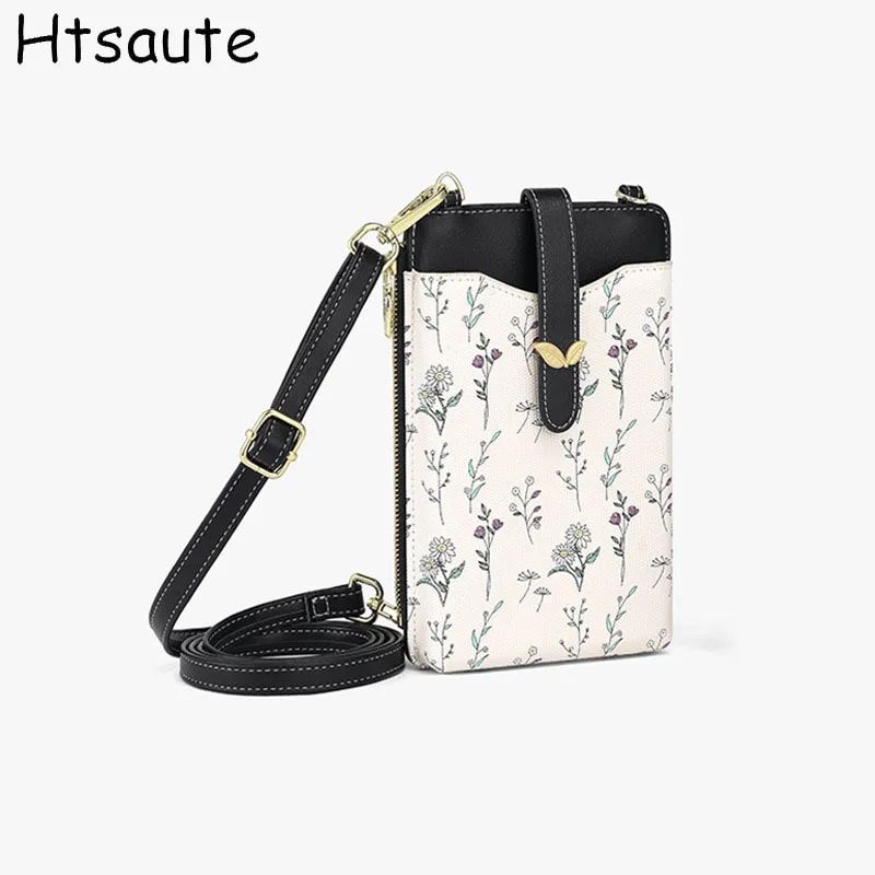 

Phone Holder Women Printed Bag High Quality PU Leather Ladies Mini Handbags Women Shoulder Bag Small Crossbody Bags bolsos mujer