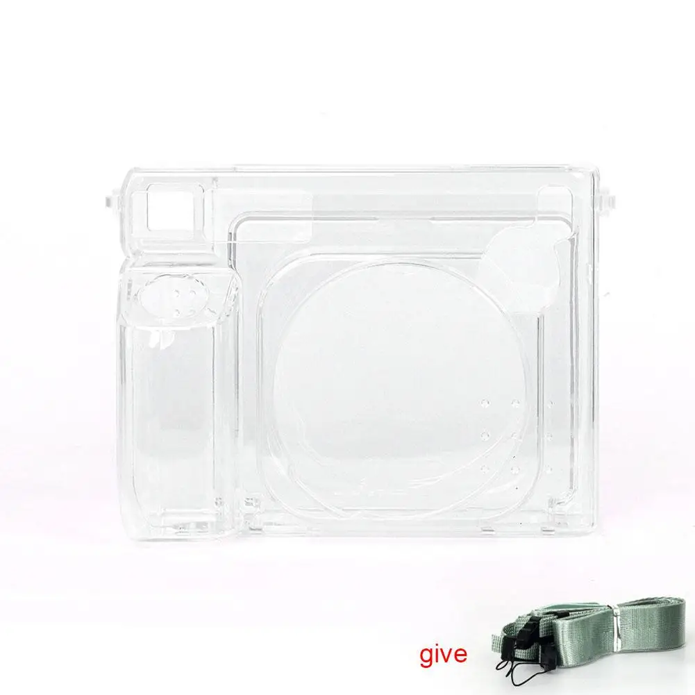 Hard Case For Instax WIDE 400 Transparent Case Camera Body Protective Skin Cover Anti-drop Anti-scratch Crystal Case