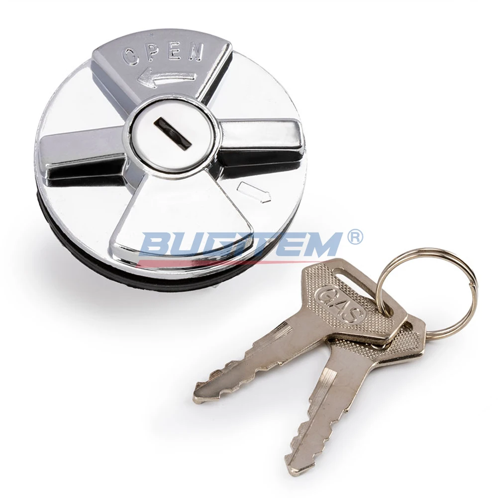 New Cylinder Locking Fuel Cap with 2 Keys For Toyota Land Cruiser FJ40 Fj25 BJ 1975-1984 69058-60071 6905860071 69058-60141